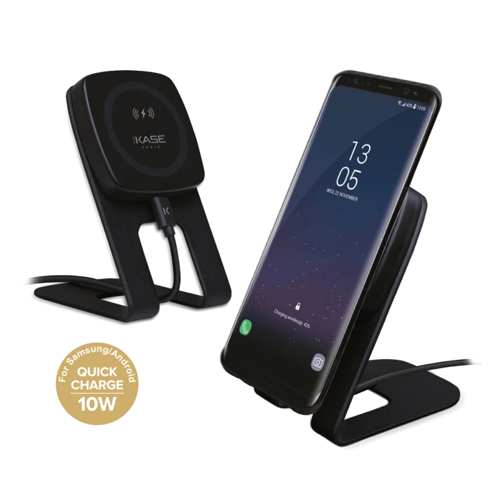 Support De Recharge Sans Fil Qi Universel Magnétique (Charge Rapide 10W), Noir 3 Support De Recharge Sans Fil Qi Universel Magnétique (Charge Rapide 10W), Noir