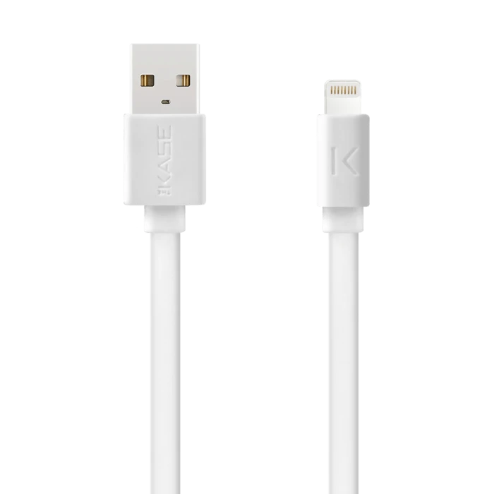 Câble Lightning Certifié MFi Apple Charge Speed 2.4A Charge/ Sync (1M), Blanc Lumineux 3 Câble Lightning Certifié MFi Apple Charge Speed 2.4A Charge/ Sync (1M), Blanc Lumineux
