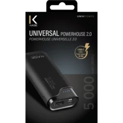 PowerHouse Universelle Batterie Externe 2.0 5000mAh, Noir 10 PowerHouse Universelle Batterie Externe 2.0 5000mAh, Noir -TheKase Elegant Boutique 107894 large