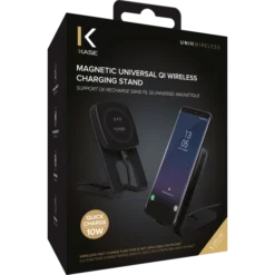 Support De Recharge Sans Fil Qi Universel Magnétique (Charge Rapide 10W), Noir 11 Support De Recharge Sans Fil Qi Universel Magnétique (Charge Rapide 10W), Noir -TheKase Elegant Boutique 108096 large