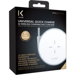 Base De Recharge Sans Fil Qi Universelle Rapide (7,5W/10W), Argent Métallisé 13 Base De Recharge Sans Fil Qi Universelle Rapide (7,5W/10W), Argent Métallisé -TheKase Elegant Boutique 108817 large