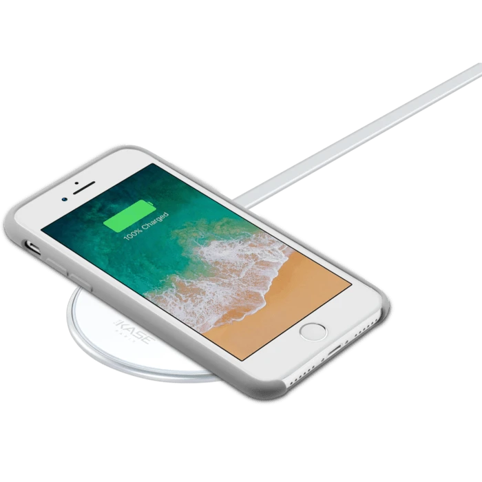 Base De Recharge Sans Fil Qi Universelle Rapide (7,5W/10W), Argent Métallisé 5 Base De Recharge Sans Fil Qi Universelle Rapide (7,5W/10W), Argent Métallisé – Image 3