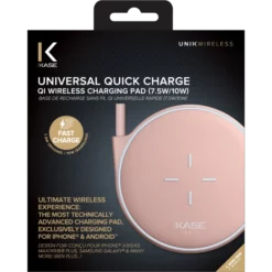Base De Recharge Sans Fil Qi Universelle Rapide (7,5/10W), Or Rose 12 Base De Recharge Sans Fil Qi Universelle Rapide (7,5/10W), Or Rose -TheKase Elegant Boutique 110635 large