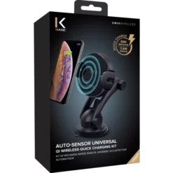 Kit De Recharge Rapide Sans Fil Universel Qi à Détection Automatique, Noir -TheKase Elegant Boutique 111498 large