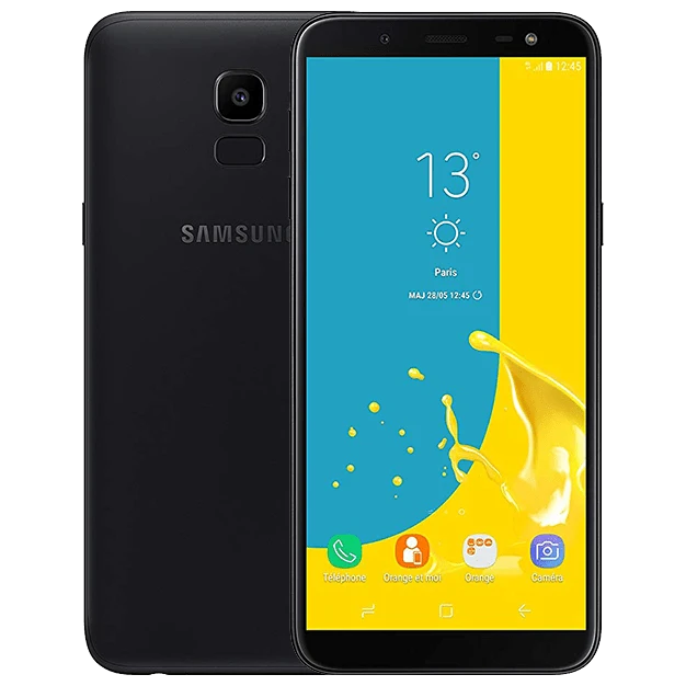 Samsung Galaxy J6 (2018) Reconditionné 32 Go, Noir, Débloqué 3 Samsung Galaxy J6 (2018) Reconditionné 32 Go, Noir, Débloqué