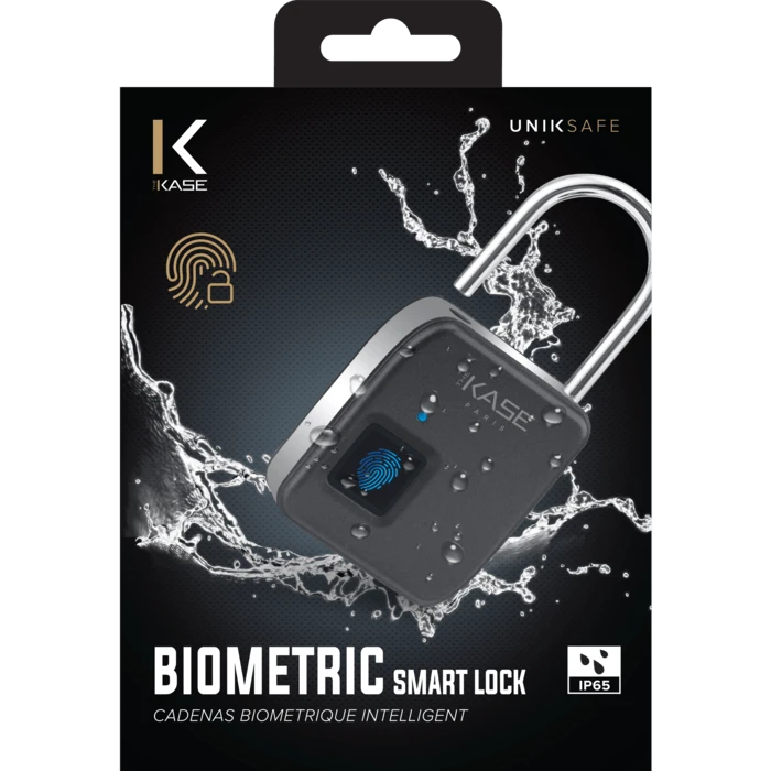 Cadenas Biométrique Intelligent Étanche IP65, Noir 8 Cadenas Biométrique Intelligent Étanche IP65, Noir – Image 6
