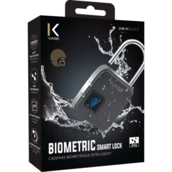 Cadenas Biométrique Intelligent Étanche IP65, Noir 15 Cadenas Biométrique Intelligent Étanche IP65, Noir -TheKase Elegant Boutique 116343 large