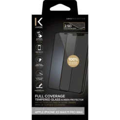 Protection D'écran En Verre Trempé (100% De Surface Couverte) Pour Apple IPhone XS Max/11 Pro Max , Noir -TheKase Elegant Boutique 118806 large