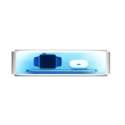 Boîtier Stérilisateur UV-C Avec Chargement Sans-fil Rapide (7.5 W/10 W), Blanc -TheKase Elegant Boutique 123013 large