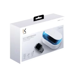 Boîtier Stérilisateur UV-C Avec Chargement Sans-fil Rapide (7.5 W/10 W), Blanc -TheKase Elegant Boutique 123015 large