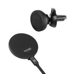 Chargeur De Voiture Sans Fil Détachable 2-en-1 MagSwap (15W), Noir Carbone -TheKase Elegant Boutique 128084 large