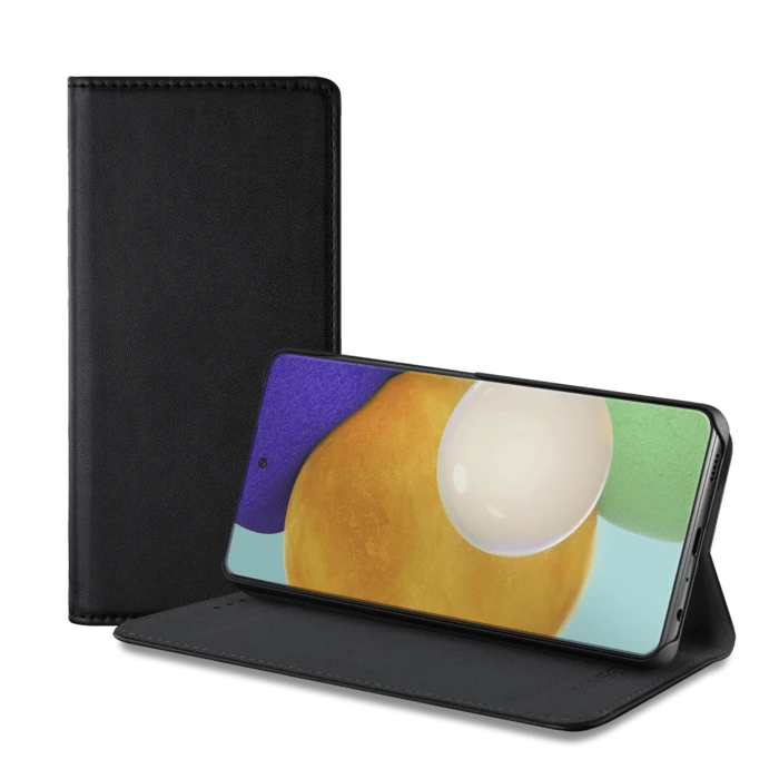 Coque Clapet Folio Avec Fente Pour Cartes & Support Pour Samsung Galaxy A52 4G/ A52 5G/ A52s 5G 2021 , Noir 7 Coque Clapet Folio Avec Fente Pour Cartes & Support Pour Samsung Galaxy A52 4G/ A52 5G/ A52s 5G 2021 , Noir – Image 5