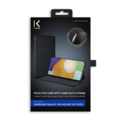 Coque Clapet Folio Avec Fente Pour Cartes & Support Pour Samsung Galaxy A52 4G/ A52 5G/ A52s 5G 2021 , Noir 16 Coque Clapet Folio Avec Fente Pour Cartes & Support Pour Samsung Galaxy A52 4G/ A52 5G/ A52s 5G 2021 , Noir -TheKase Elegant Boutique 128119 large