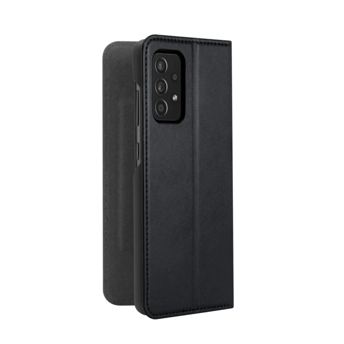 Coque Clapet Folio Avec Fente Pour Cartes & Support Pour Samsung Galaxy A52 4G/ A52 5G/ A52s 5G 2021 , Noir 6 Coque Clapet Folio Avec Fente Pour Cartes & Support Pour Samsung Galaxy A52 4G/ A52 5G/ A52s 5G 2021 , Noir – Image 4