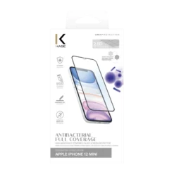 Protection D’écran Antibactérienne En Verre Trempé Ultra-résistant (100% De Surface Couverte) Pour Apple IPhone 12 Mini, Noir 15 Protection D’écran Antibactérienne En Verre Trempé Ultra-résistant (100% De Surface Couverte) Pour Apple IPhone 12 Mini, Noir -TheKase Elegant Boutique 128169 large