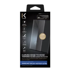 Protection D'écran En Verre Trempé Bord à Bord Incurvé Pour Samsung Galaxy Note20 Ultra, Noir -TheKase Elegant Boutique 128370 large