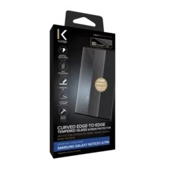 Protection D'écran En Verre Trempé Bord à Bord Incurvé Pour Samsung Galaxy Note20 Ultra, Noir -TheKase Elegant Boutique 128371 large