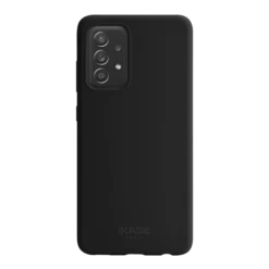Coque En Gel De Silicone Doux Pour Samsung Galaxy A52 4G/A52 5G/A52s 5G 2021, Noir Satin