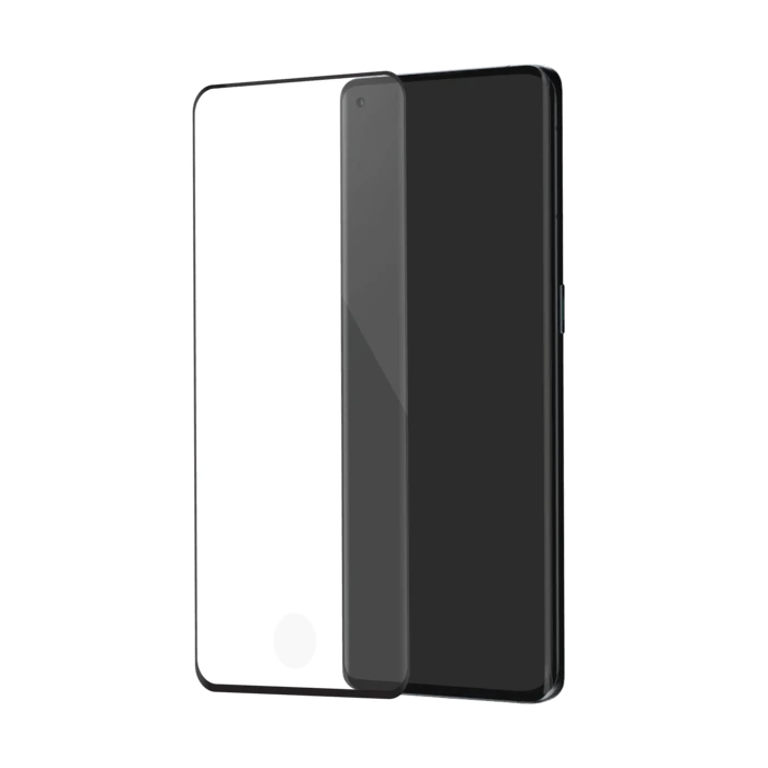 Protection D'écran En Verre Trempé Bord à Bord Incurvé Pour OPPO Find X3 Pro, Noir 3 Protection D'écran En Verre Trempé Bord à Bord Incurvé Pour OPPO Find X3 Pro, Noir