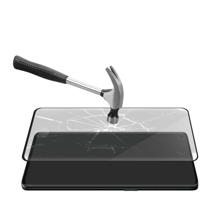 Protection D'écran En Verre Trempé Bord à Bord Incurvé Pour OPPO Find X3 Pro, Noir 5 Protection D'écran En Verre Trempé Bord à Bord Incurvé Pour OPPO Find X3 Pro, Noir – Image 3