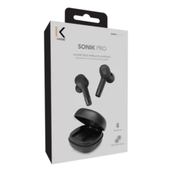 Écouteurs Sans Fil Sonik Pro Intra-auriculaires Avec Boîtier De Chargement, Noir Onyx -TheKase Elegant Boutique 129118 large