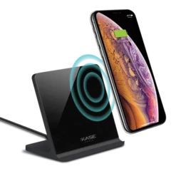 Support De Recharge Sans Fil Ultra Fin En Aluminium (Charge Rapide 15W) GEN 2.0, Noir De Jais -TheKase Elegant Boutique 133201 large