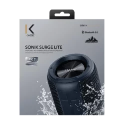Enceinte étanche Portable Bluetooth Sonik Surge Lite (IPX7), Bleu Crépuscule -TheKase Elegant Boutique 133260 large