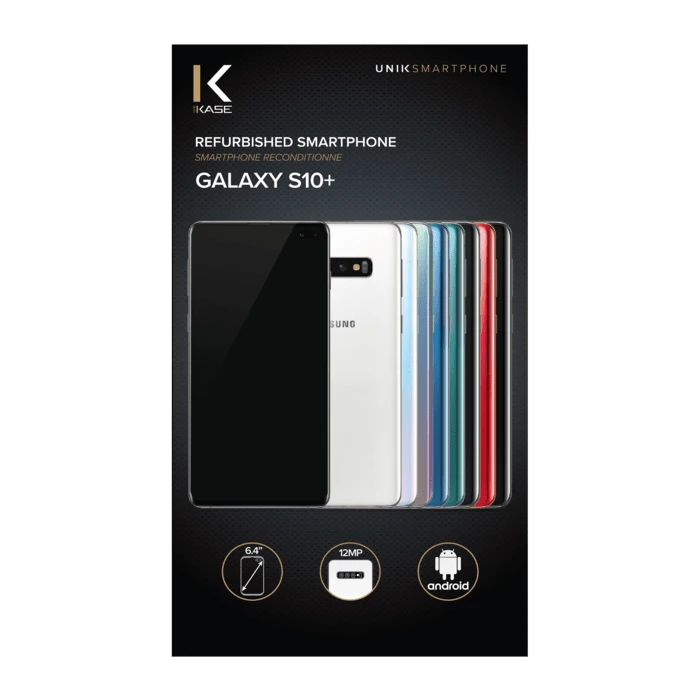 Samsung Galaxy S10+ Reconditionné 512 Go, Noir, Débloqué 7 Samsung Galaxy S10+ Reconditionné 512 Go, Noir, Débloqué – Image 5