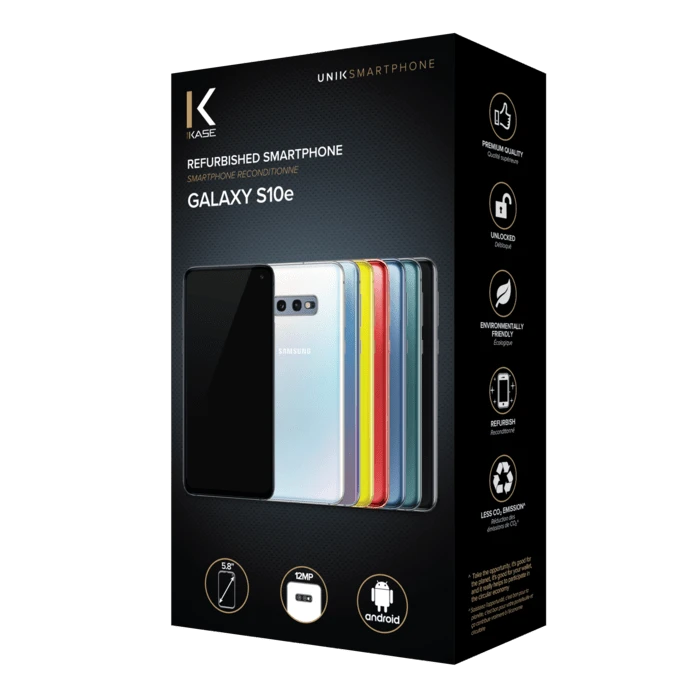 Samsung Galaxy S10e Reconditionné 128 Go, Blanc Prisme, Débloqué 8 Samsung Galaxy S10e Reconditionné 128 Go, Blanc Prisme, Débloqué – Image 6