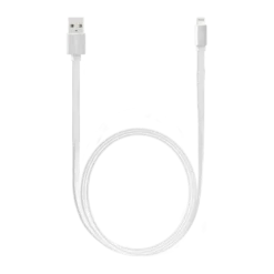 Câble Lightning Certifié MFi Apple Charge Speed 3A Charge/ Sync (1M), Blanc Lumineux -TheKase Elegant Boutique 133847 large