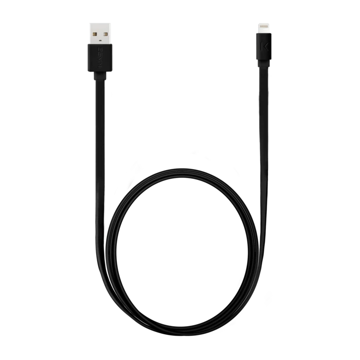 Câble Lightning Certifié MFi Apple Charge Speed 3A Charge/ Sync (1M), Noir De Jais 4 Câble Lightning Certifié MFi Apple Charge Speed 3A Charge/ Sync (1M), Noir De Jais – Image 2