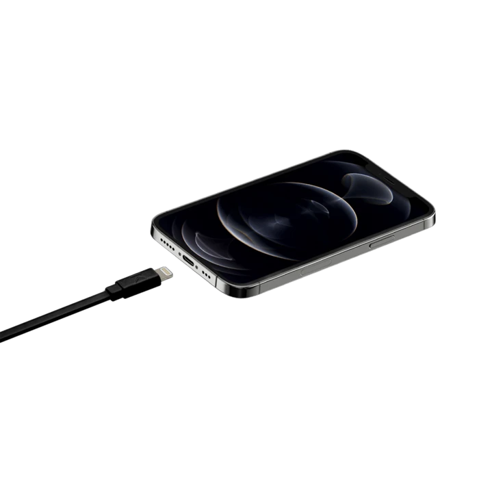Câble Lightning Certifié MFi Apple Charge Speed 3A Charge/ Sync (1M), Noir De Jais 5 Câble Lightning Certifié MFi Apple Charge Speed 3A Charge/ Sync (1M), Noir De Jais – Image 3