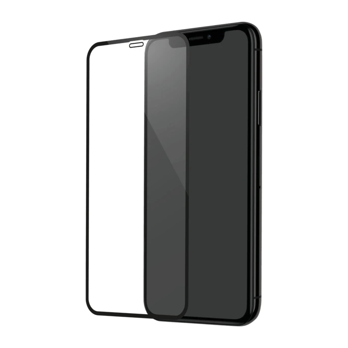 (D) Protection D'écran En Verre Trempé Bord à Bord Incurvé Pour Apple IPhone X/XS/11 Pro, Black 3 (D) Protection D'écran En Verre Trempé Bord à Bord Incurvé Pour Apple IPhone X/XS/11 Pro, Black