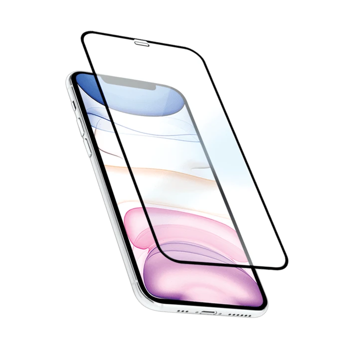 (O) Protection D’écran Antibactérienne En Verre Trempé Ultra-résistant à Bords Incurvés Pour Apple IPhone X/XS/11 Pro, Noir 3 (O) Protection D’écran Antibactérienne En Verre Trempé Ultra-résistant à Bords Incurvés Pour Apple IPhone X/XS/11 Pro, Noir