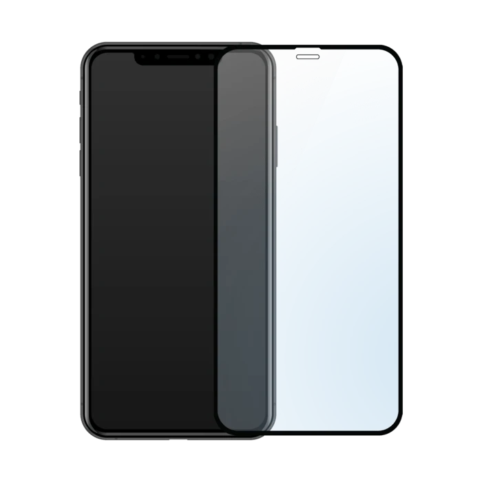 (O) Protection D’écran Antibactérienne En Verre Trempé Ultra-résistant à Bords Incurvés Pour Apple IPhone X/XS/11 Pro, Noir 4 (O) Protection D’écran Antibactérienne En Verre Trempé Ultra-résistant à Bords Incurvés Pour Apple IPhone X/XS/11 Pro, Noir – Image 2