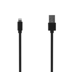 Devant 15 Câble Lightning Certifié MFi Apple Charge Speed 3A Charge/ Sync (0.3M), Noir De Jais