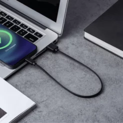 Câble Lightning Certifié MFi Apple Charge Speed 3A Charge/ Sync (0.3M), Noir De Jais -TheKase Elegant Boutique 138584 large