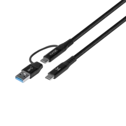 Câble Tressé Métallisé 2 En 1 USB-A Et C Vers USB-C 3.2 GEN 2 (1M) 12 Câble Tressé Métallisé 2 En 1 USB-A Et C Vers USB-C 3.2 GEN 2 (1M) -TheKase Elegant Boutique 138935 large