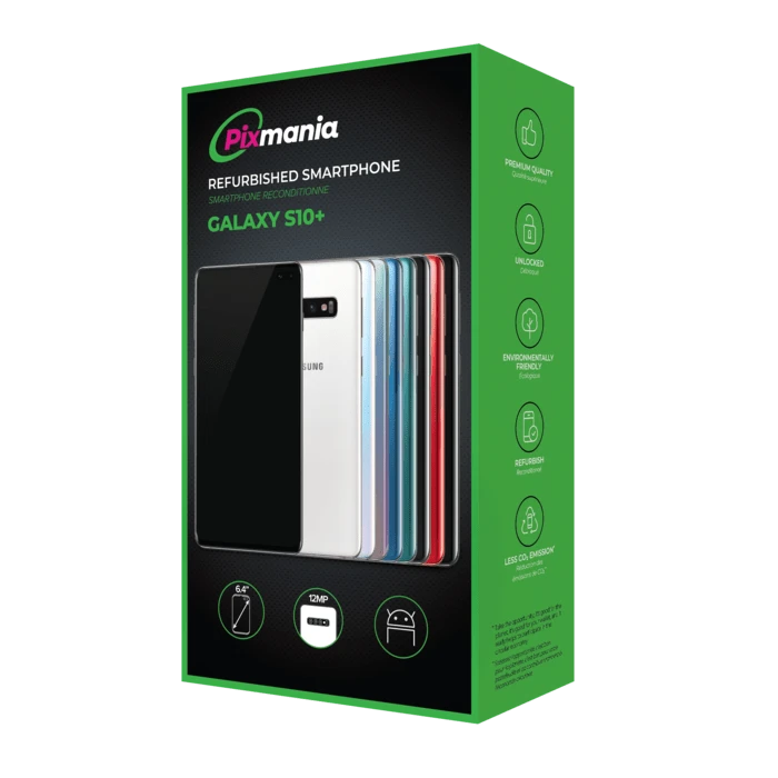 Samsung Galaxy S10+ Reconditionné 128 Go, Vert Prisme, Débloqué 8 Samsung Galaxy S10+ Reconditionné 128 Go, Vert Prisme, Débloqué – Image 6
