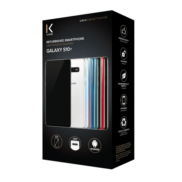 Samsung Galaxy S10+ Reconditionné 128 Go, Vert Prisme, Débloqué 10 Samsung Galaxy S10+ Reconditionné 128 Go, Vert Prisme, Débloqué – Image 8