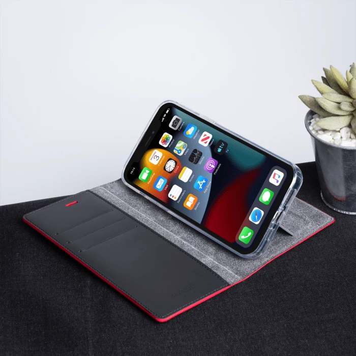 Diarycase 2.0 Coque Clapet En Cuir Véritable Avec Support Aimanté Pour Apple IPhone 13 Pro Max, Rouge Bordeaux 3 Diarycase 2.0 Coque Clapet En Cuir Véritable Avec Support Aimanté Pour Apple IPhone 13 Pro Max, Rouge Bordeaux