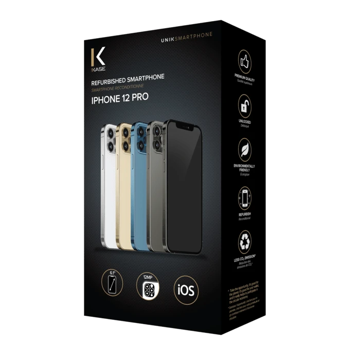 Apple IPhone 12 Pro Reconditionné 128 Go, Bleu Pacifique, Débloqué 8 Apple IPhone 12 Pro Reconditionné 128 Go, Bleu Pacifique, Débloqué – Image 6