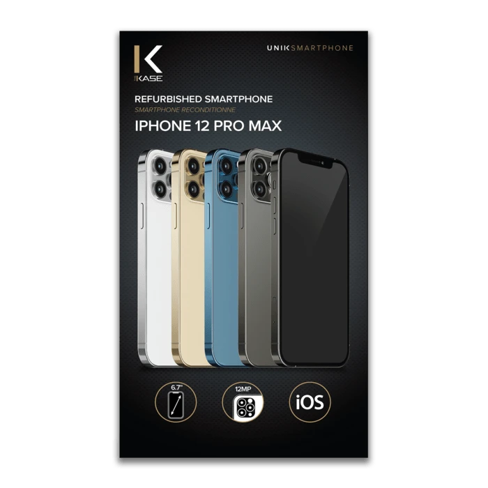 Apple IPhone 12 Pro Max Reconditionné 128 Go, Bleu Pacifique, Débloqué 8 Apple IPhone 12 Pro Max Reconditionné 128 Go, Bleu Pacifique, Débloqué – Image 6