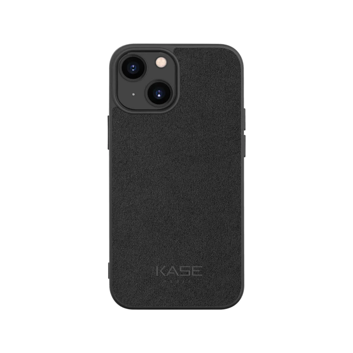 Coque En Suède Alcantara Pour Apple IPhone 13 Mini, Noir Minuit 3 Coque En Suède Alcantara Pour Apple IPhone 13 Mini, Noir Minuit