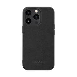 Coque En Suède Alcantara Pour Apple IPhone 13 Pro, Minuit Noir