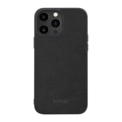 Coque En Suède Alcantara Pour Apple IPhone 13 Pro Max, Minuit Noir