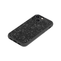Coque Bling Strass Pour Apple IPhone 13 Mini, Noir Minuit -TheKase Elegant Boutique 144292 large