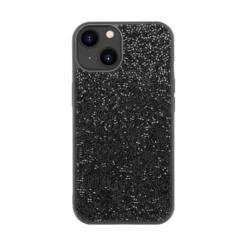 Coque Bling Strass Pour Apple IPhone 13, Minuit Noir