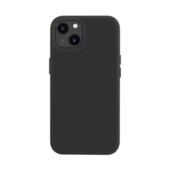 Coque En Gel De Silicone Doux Pour Apple IPhone 13, Noir Satin
