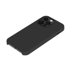 Coque En Gel De Silicone Doux Pour Apple IPhone 13 Pro, Noir Satin -TheKase Elegant Boutique 144312 large